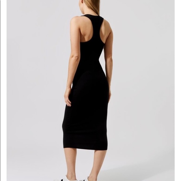 Carbon 38 Ribbed Racerback Dress - Picture 3 of 5